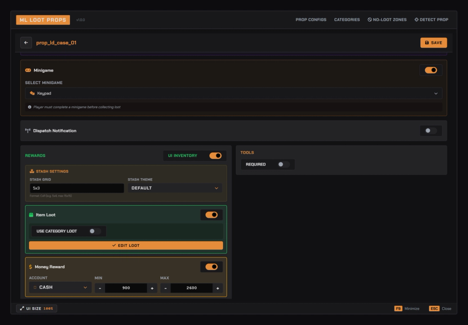 Deep Loot Tables