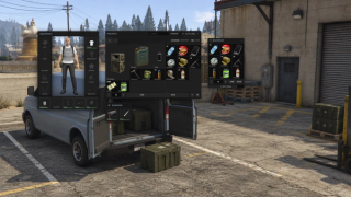 Native backpack inventory with a source-backed nine-slot capacity and field supplies