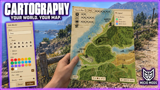 Cartography | Your Own Map Image