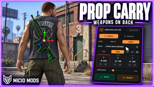 Prop Carry | Weapons On Back