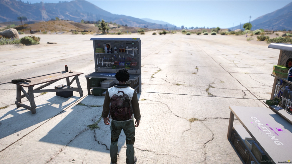 Focus Camera and Hologram Prop