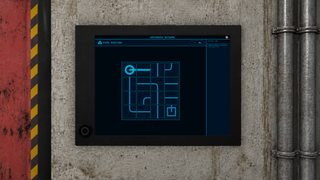 Pipe puzzle with connection grid and timer.