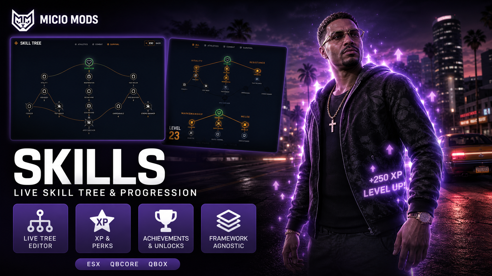 Skills | Live Skill Tree Editor, Progression and Achievements