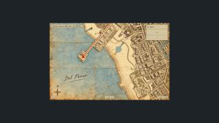 Del Perro regional treasure map example in the interactive map interface