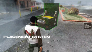 Placement system in-world