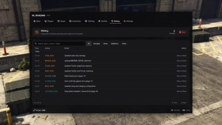 Native history view showing declared illustrative audit records