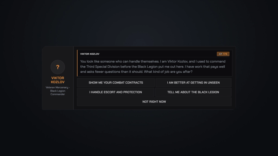 Branching Talk and Dialogue Camera