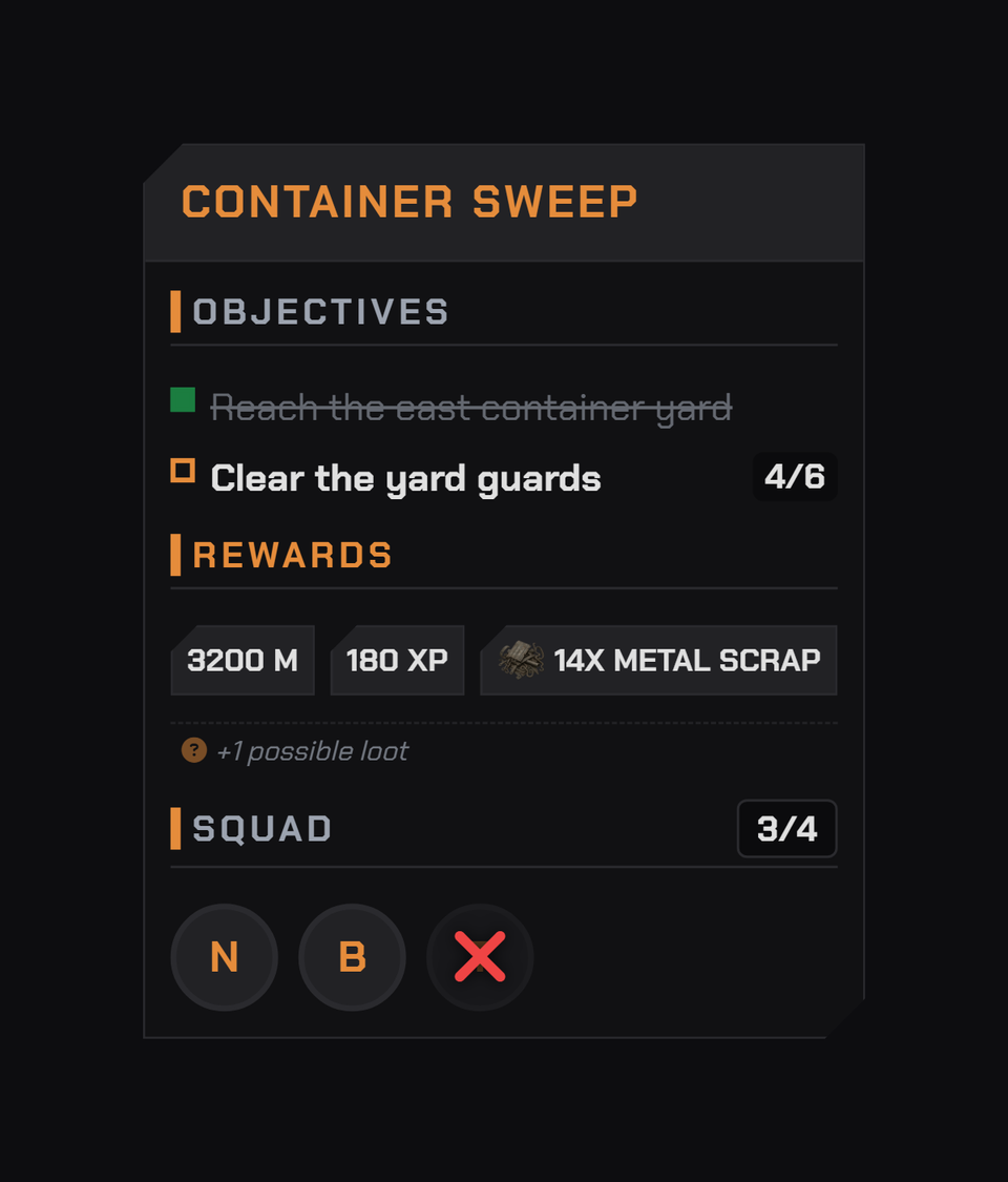 Squad System and Bonuses