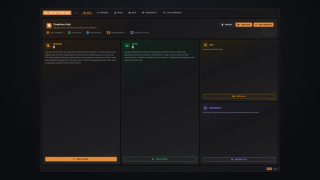 Creation Hub: mission and NPC counters with quick actions
