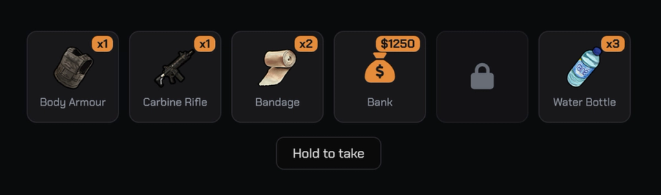 Hold-To-Grab Loot Fights