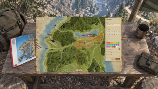Marker editor with name, icon, color, size and opacity controls.