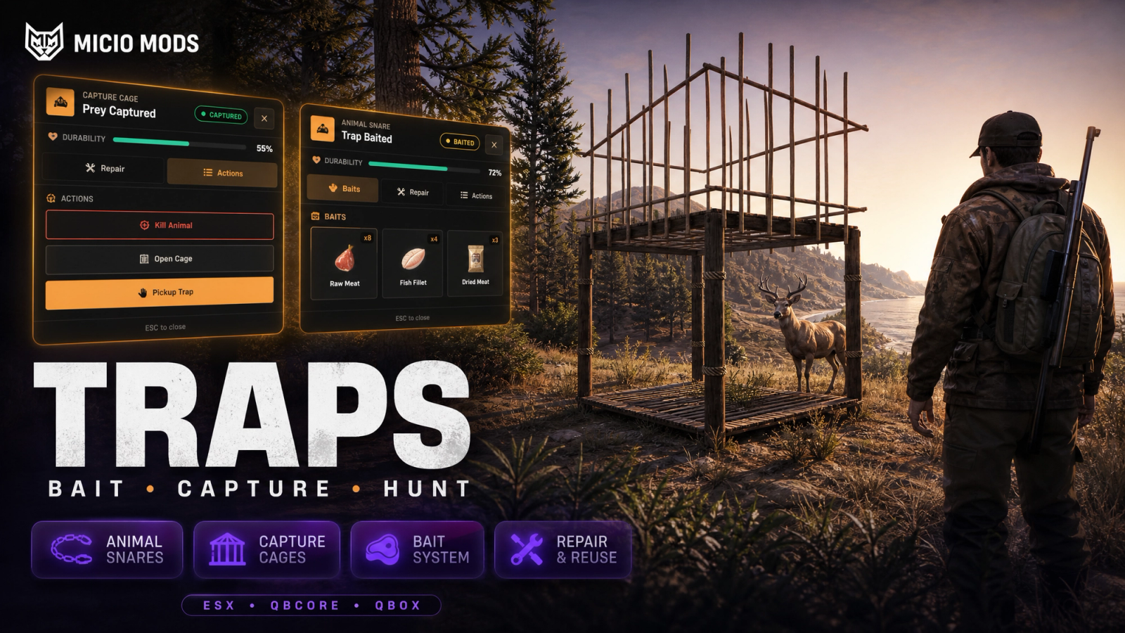 Traps | Snares, Cages & Animal Capture