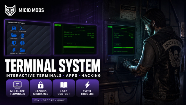 Terminal System | Interactive In-World Computers