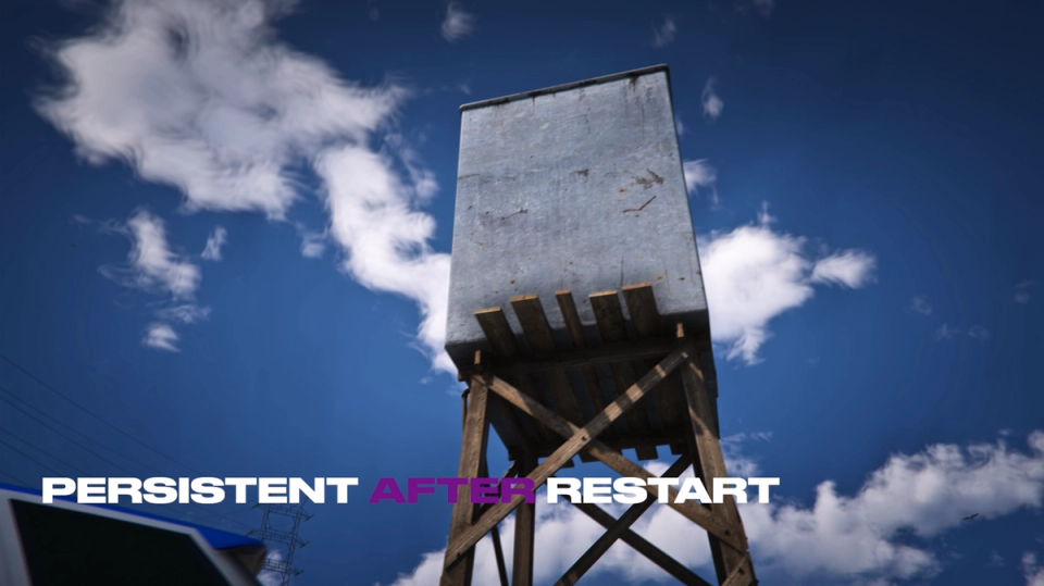 Saved Across Restarts