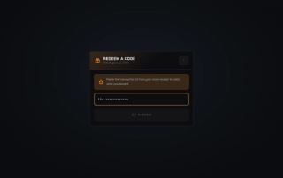 Vehicle Craft Redeem