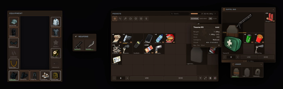 Stack Limits Per Slot
