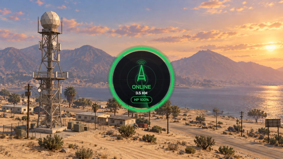 Status Screen On The Tower