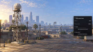 Actual hackable South Central fixed tower: finite condition, repair and Attempt Stealth Lockout action without pickup.