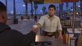 NPC placement controls for moving, rotating and confirming a vendor.