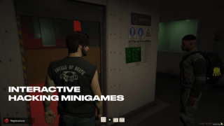 Interactive Hacking on Wall Kiosk