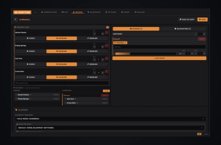 Recipe editor — interchangeable OR-ingredient slots and three ingredient modes