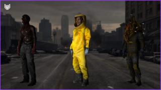 Freak Burnt, Hazmat, Horned zombie peds for FiveM