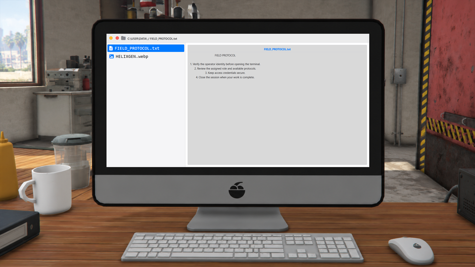 File Browser and Locked Folders