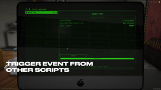 Action Panel with Execute Button