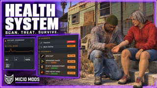 Health System for Survival Servers | Wounds, Fractures, Diseases & Medic Gameplay