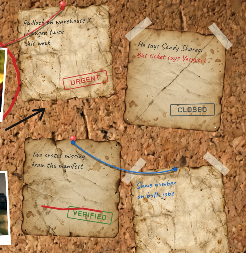 Stamps And Evidence Tags