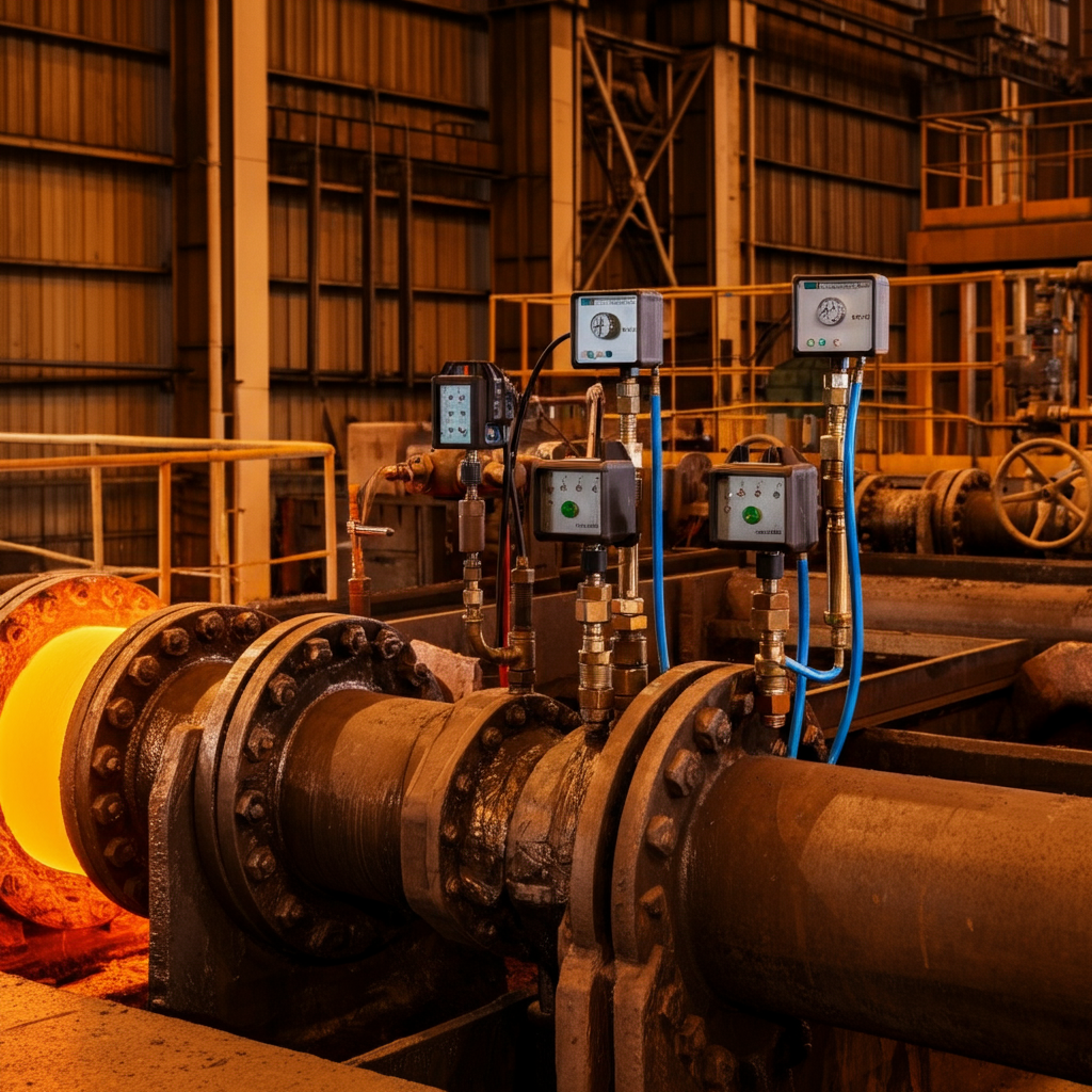 Precise pressure measurement in high-temperature applications