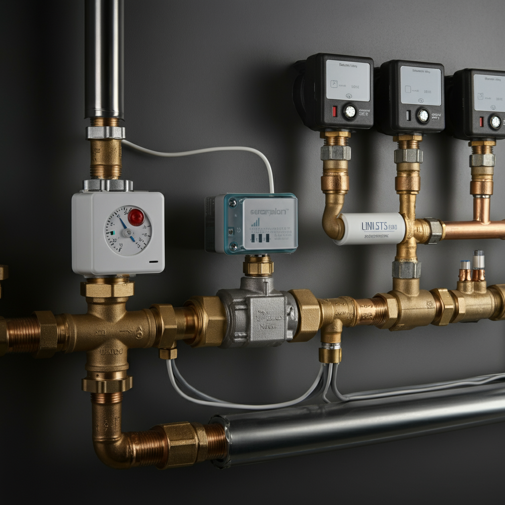 Sensors for the control of heating systems