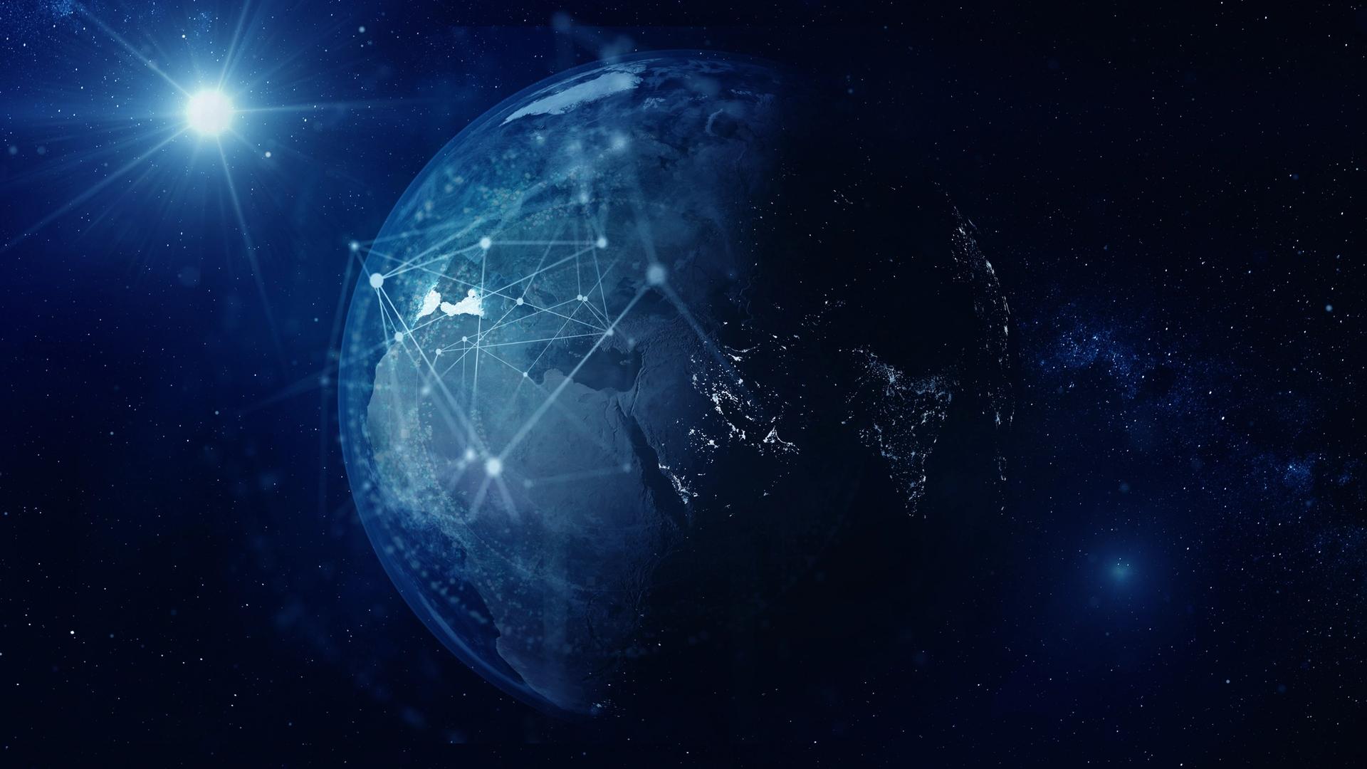 Weltkarte mit duotec Standorten