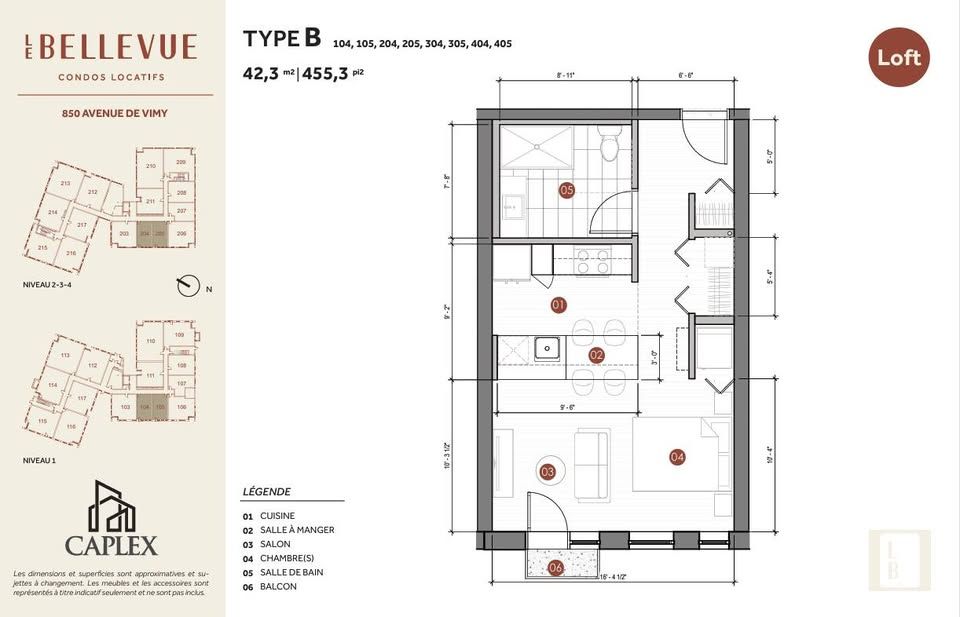 Studio neuf au Bellevue — photo 3