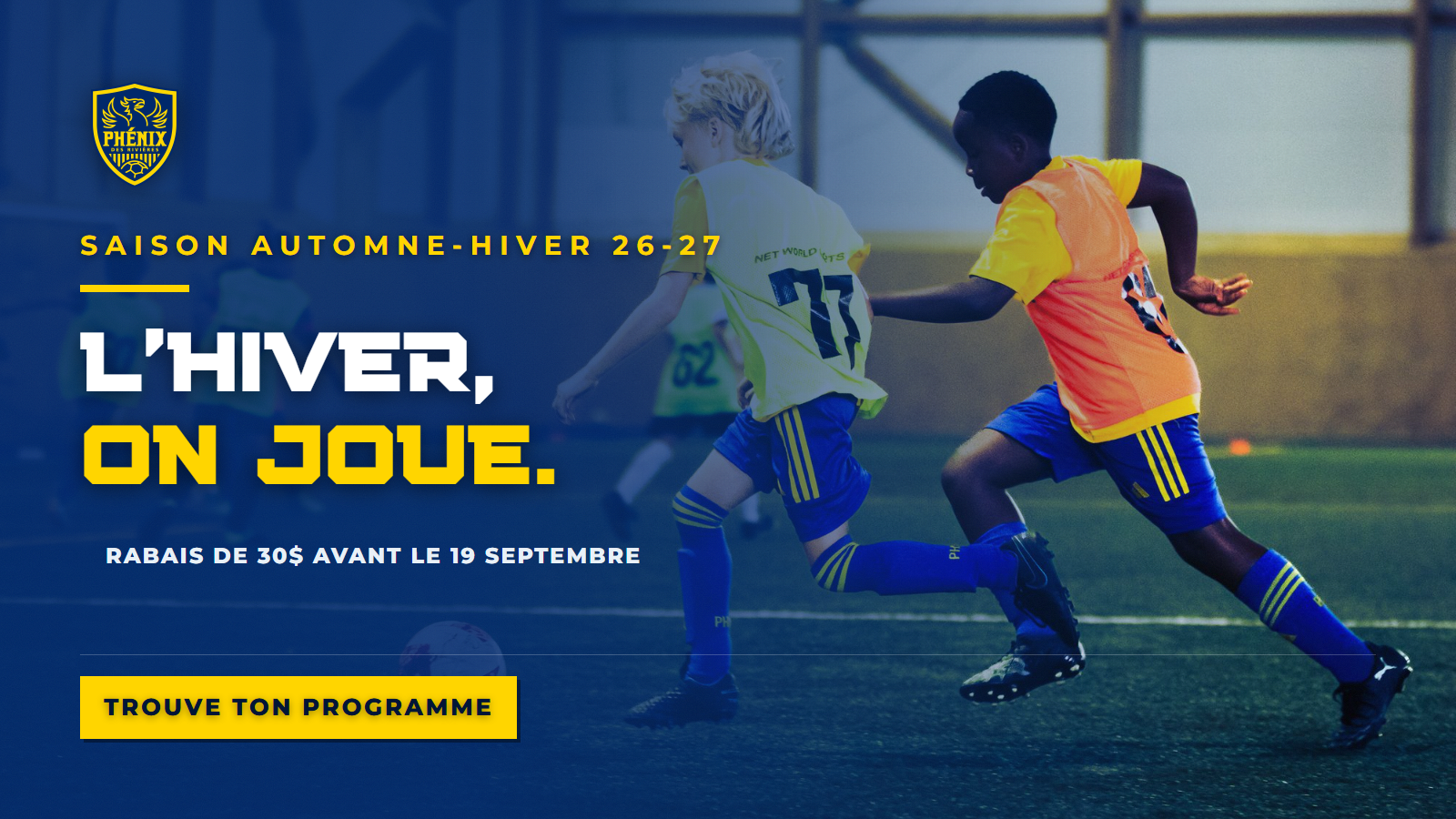 Inscriptions ouvertes : la saison Automne-Hiver 2026-27 est lancée!