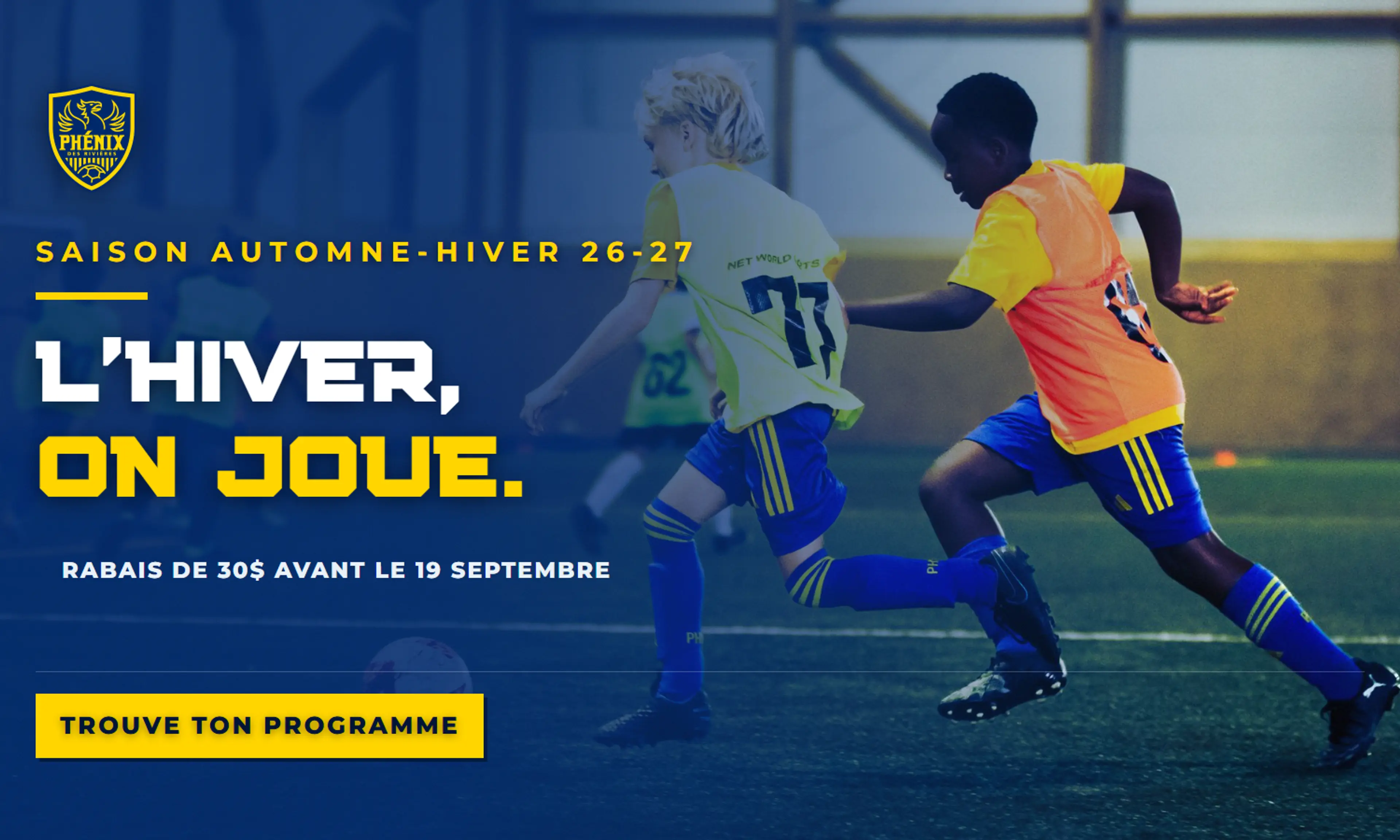 Inscriptions ouvertes : la saison Automne-Hiver 2026-27 est lancée!