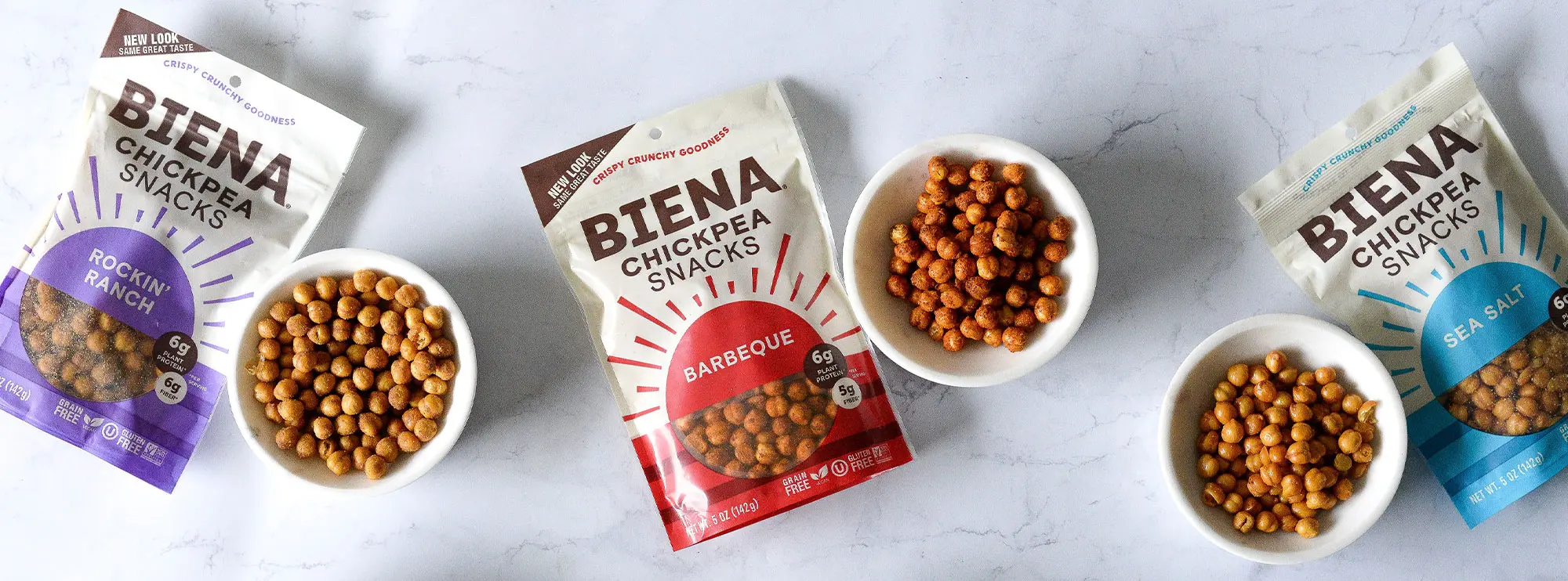 Fan & Fuel Launches New Home Page for Biena Snacks!