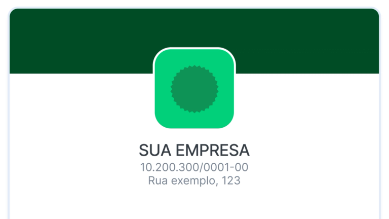 Modelo de orçamento pronto para comércio com campos personalizáveis