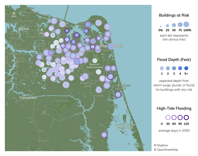 Virginia Beach, Virginia Climate Change Risks and Hazards: Heat