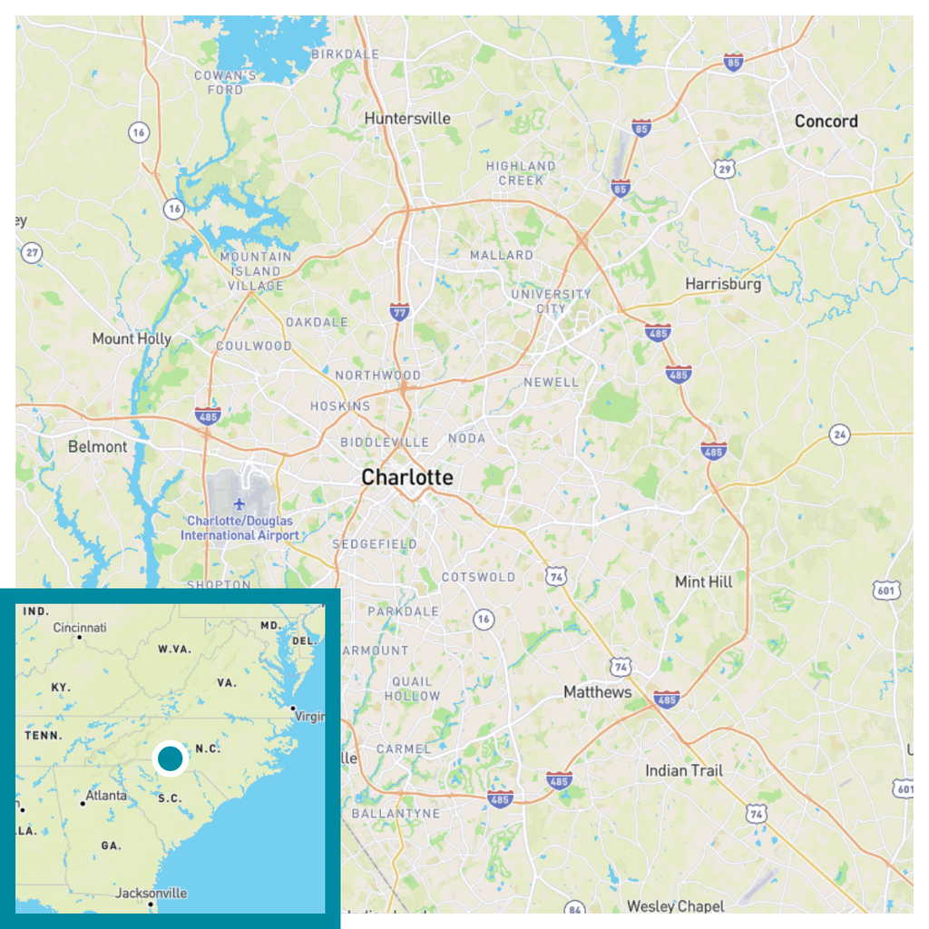 CHARLOTTE GEOGRAPHY AND CLIMATE visual data 6