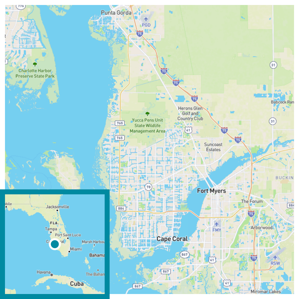 Cape Coral, Florida Climate Change Risks and Hazards: Heat, Flood