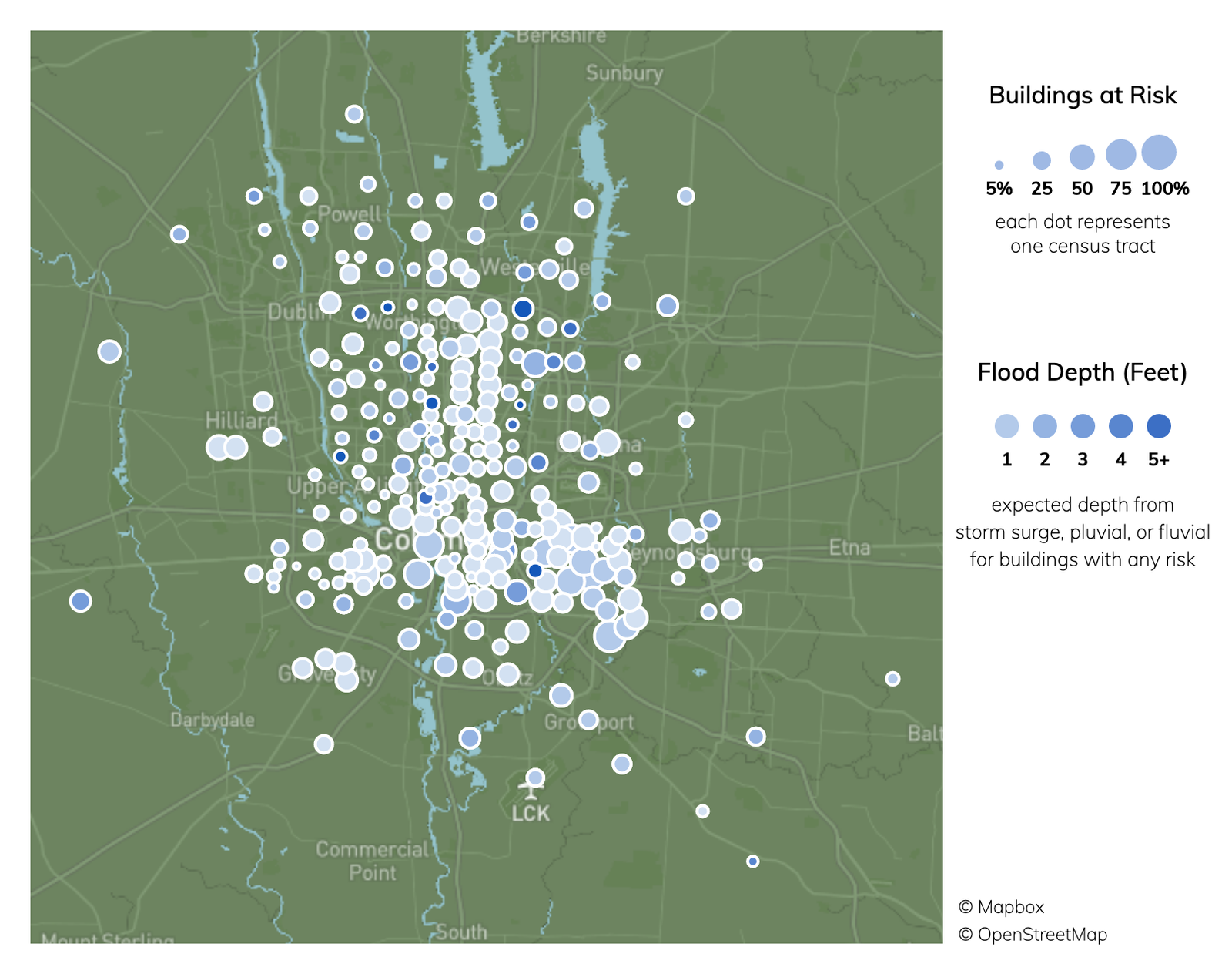 Columbus, Ohio Climate Change Risks and Hazards Heat, Precipitation