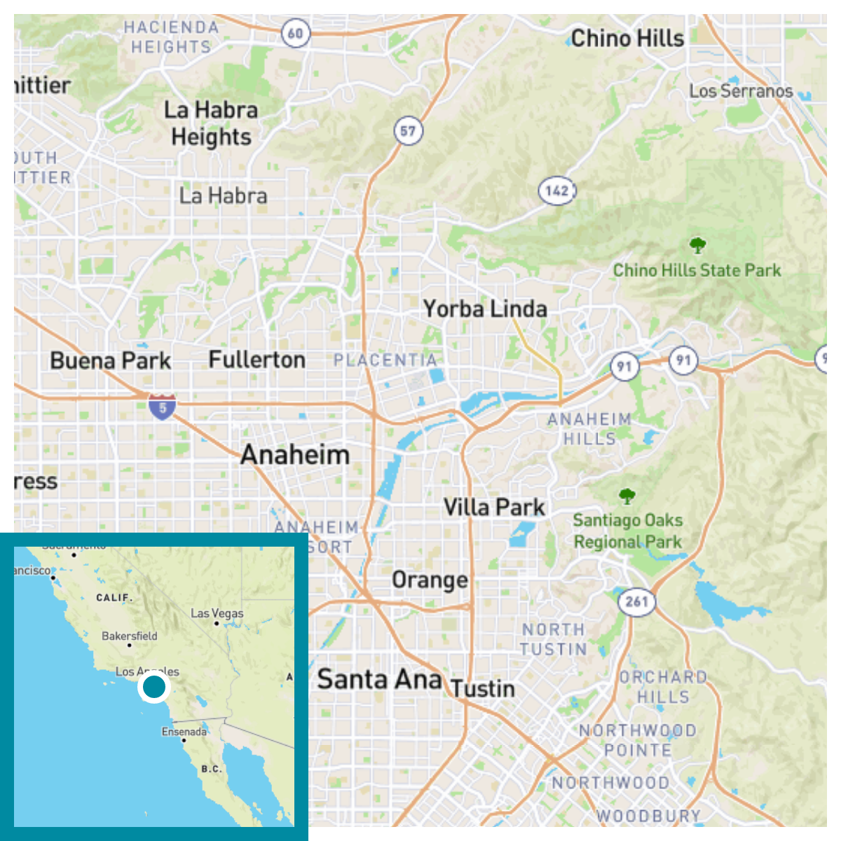 Anaheim, California Climate Change Risks And Hazards: Drought, Heat ...