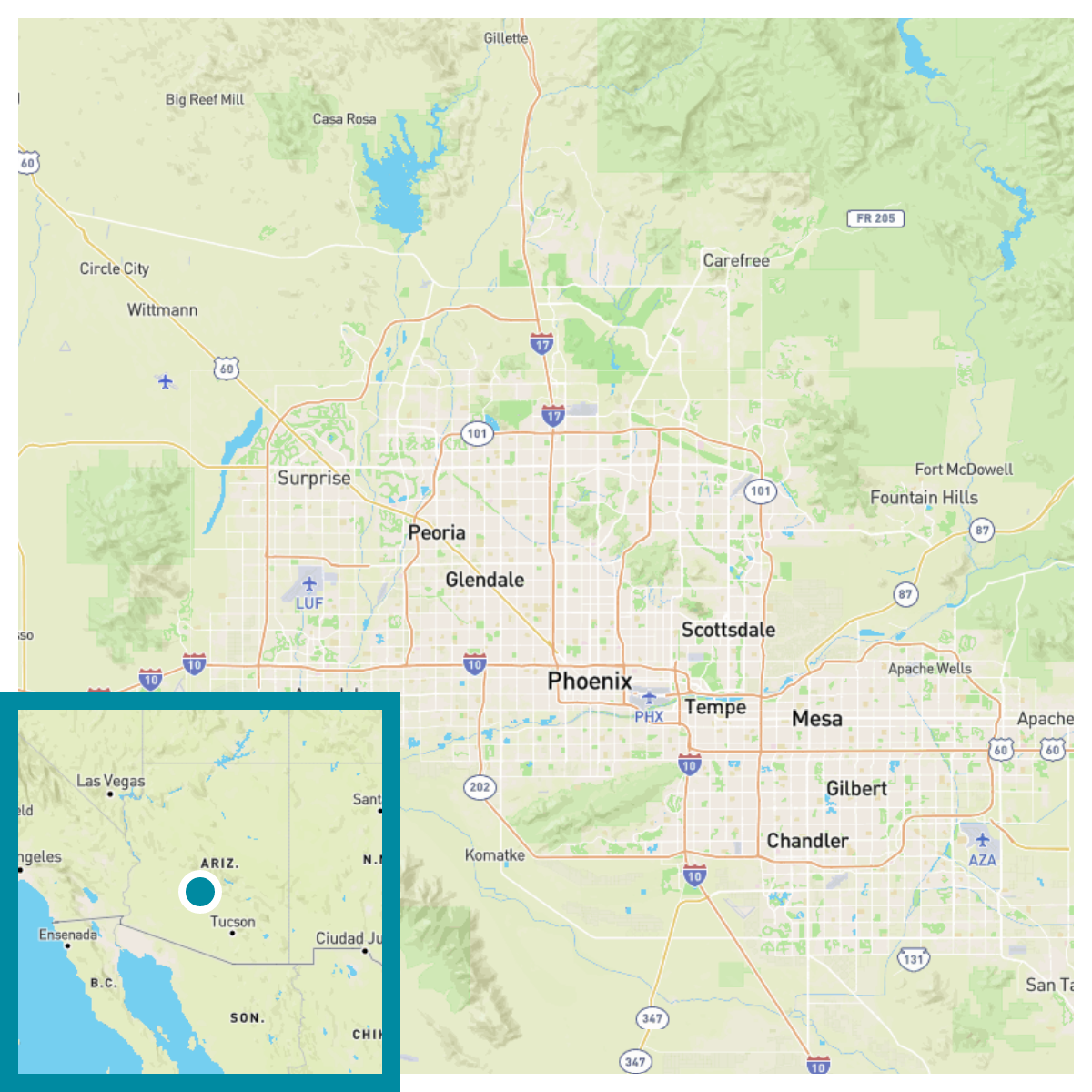 Phoenix Zip Codes Map, Arizona ZIP Codes, 45% OFF