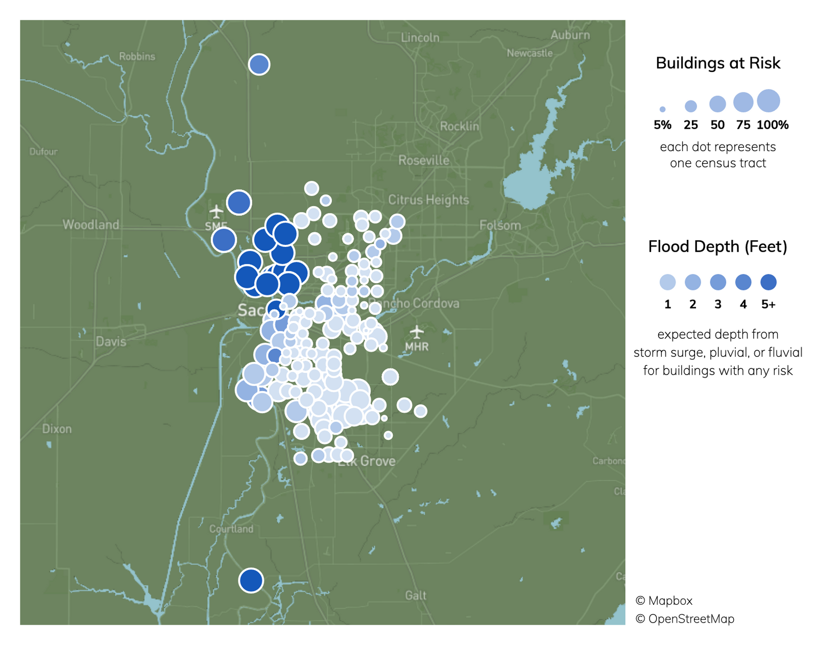 Sacramento, California Climate Change Risks and Hazards Precipitation