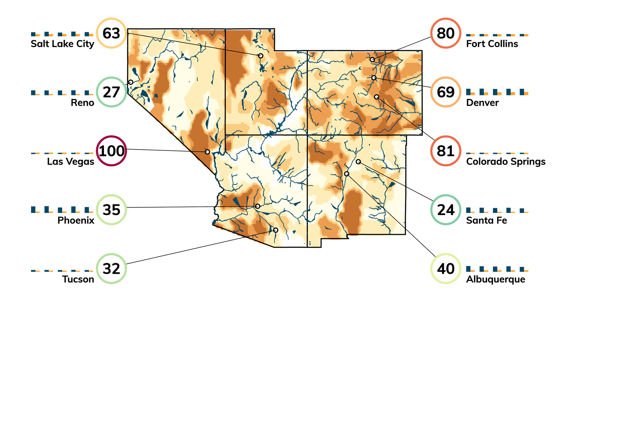 Top Colorado Climate Change Risks: Heat, Drought, Fire / ClimateCheck