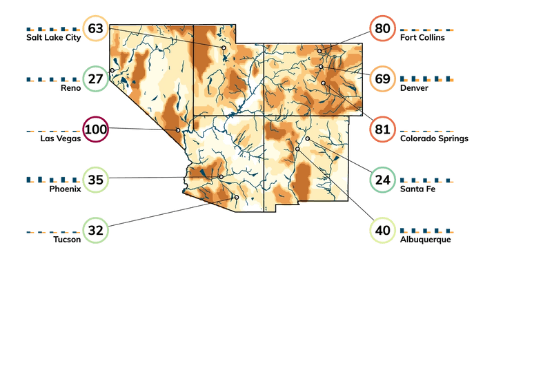 Utah Top Climate Change Risks: Heat, Drought, Storm, Fire / ClimateCheck