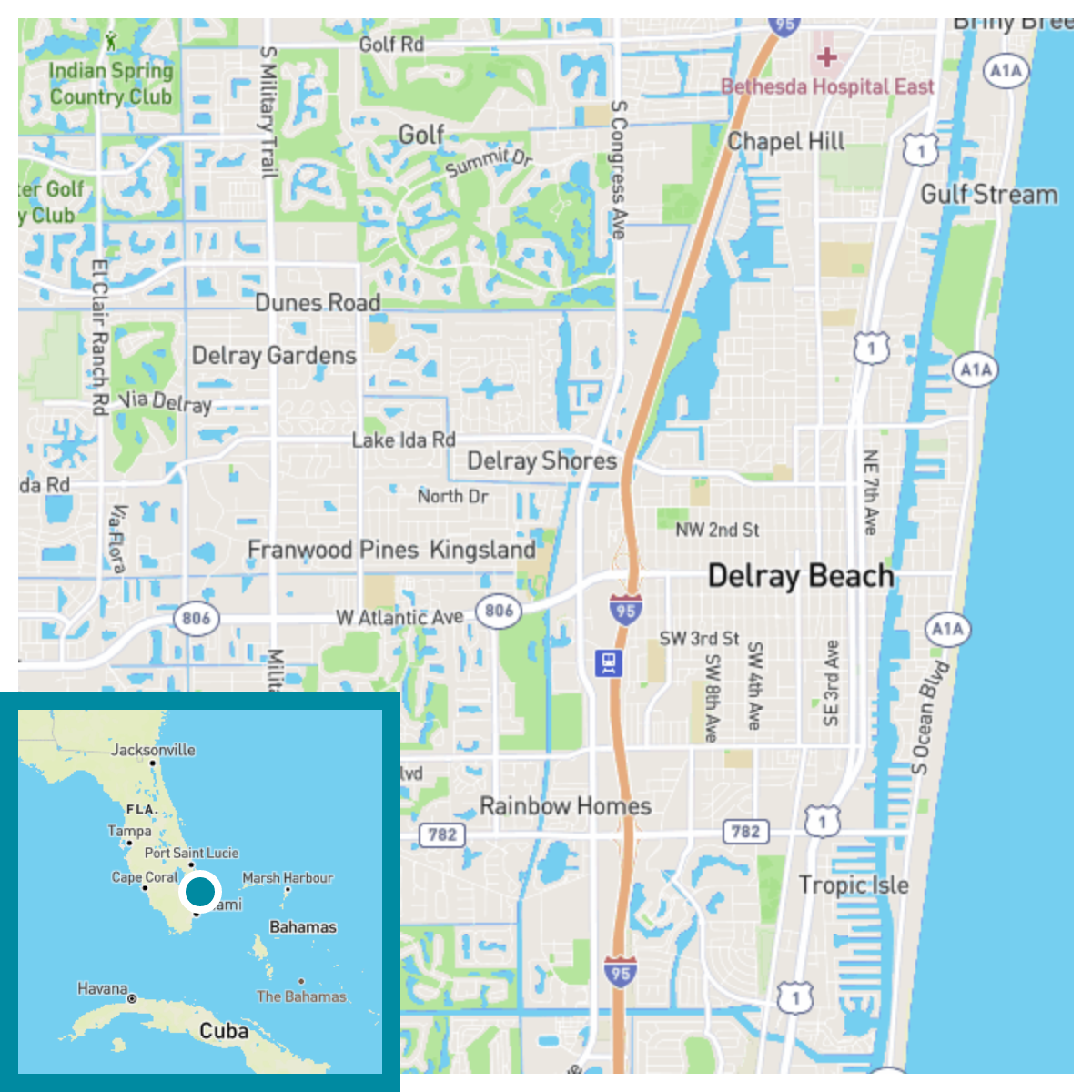 Del Ray Map Of Florida Gulf Coast Map Of West Palm Beach Florida 1200x1200 