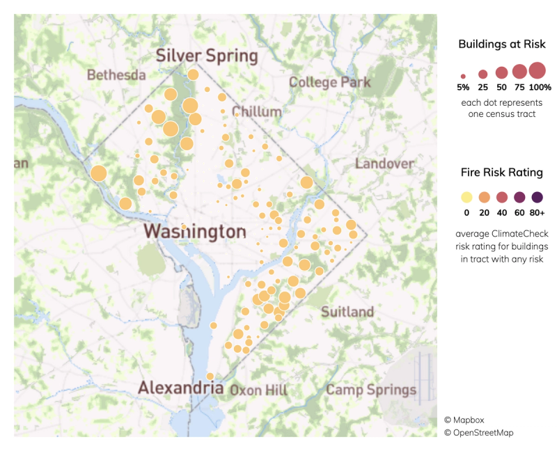 Washington, District of Columbia Climate Change Risks and Hazards: Heat ...