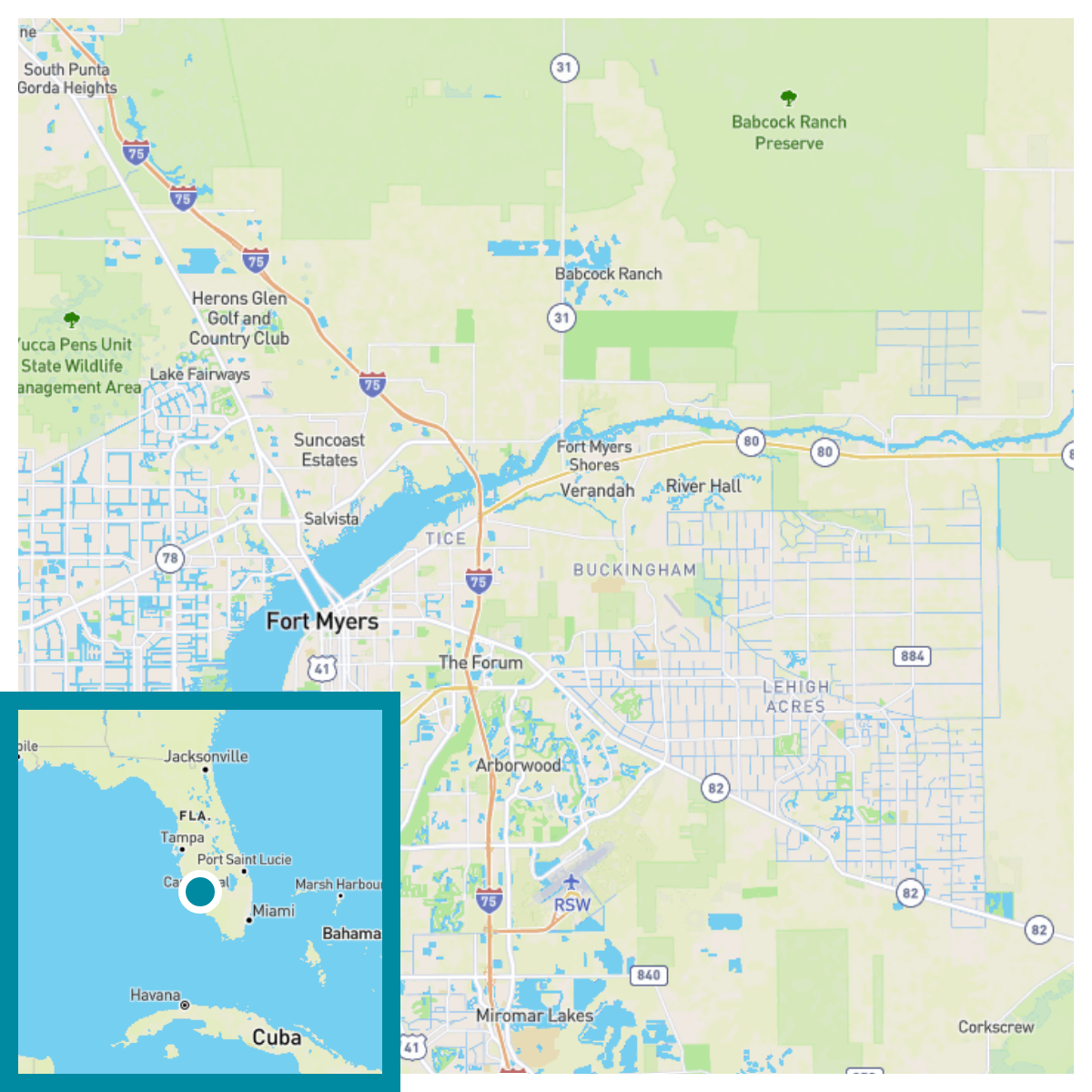 Fort Myers, Florida Climate Change Risks and Hazards: Heat, Flood